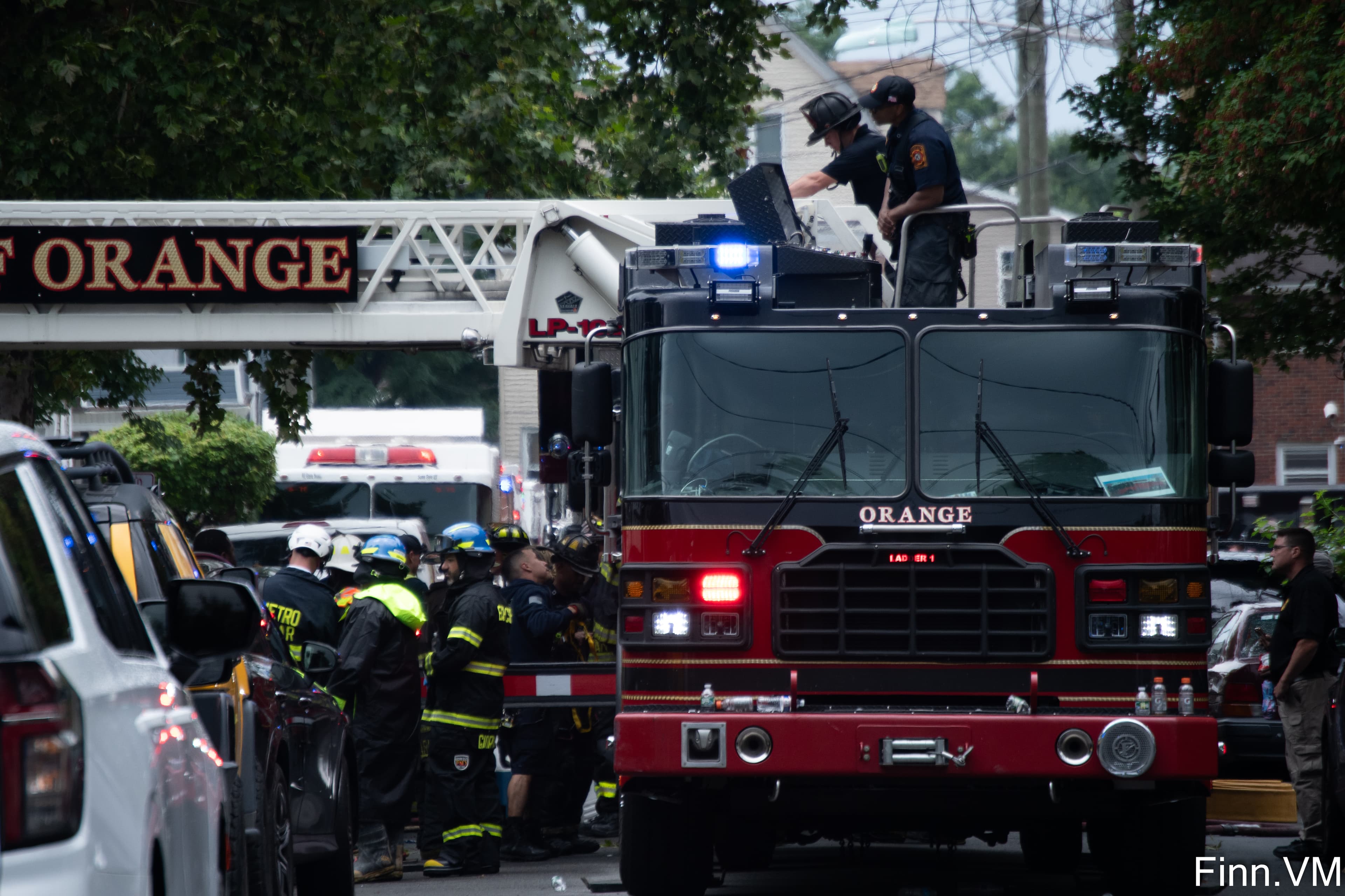 Two Dead after Massive Fire in Orange