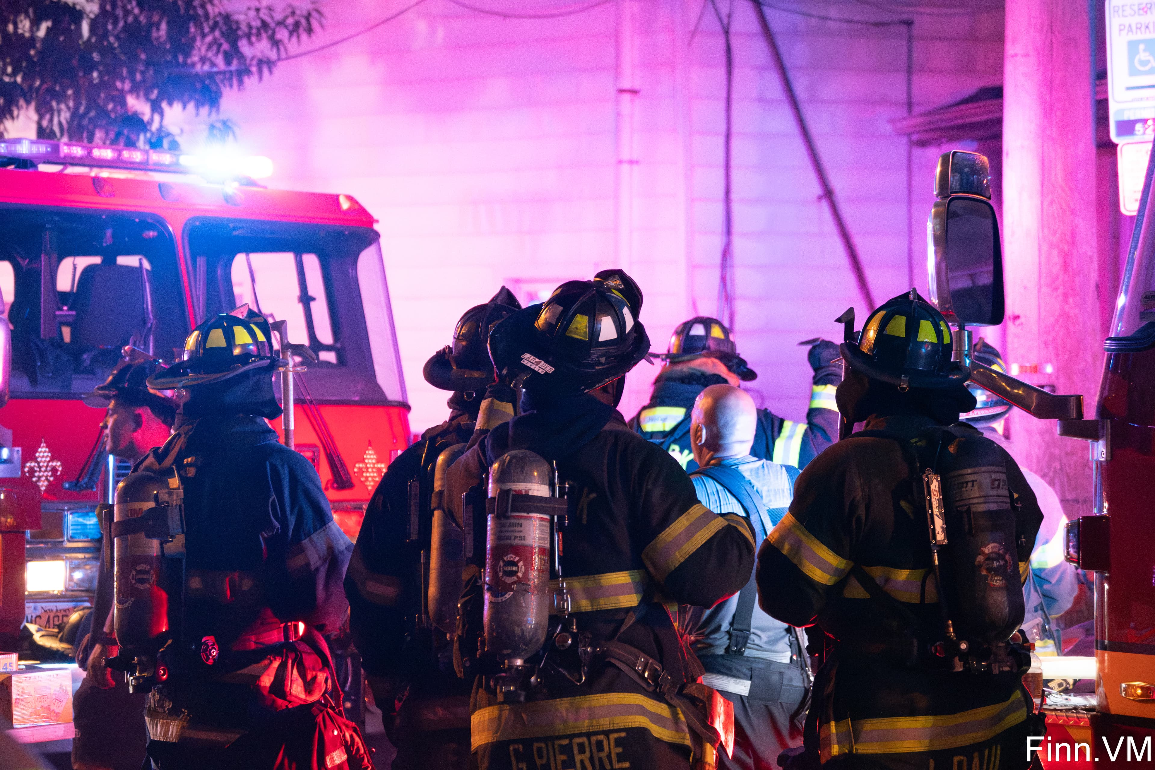Newark Fire Leaves Dozens Displaced