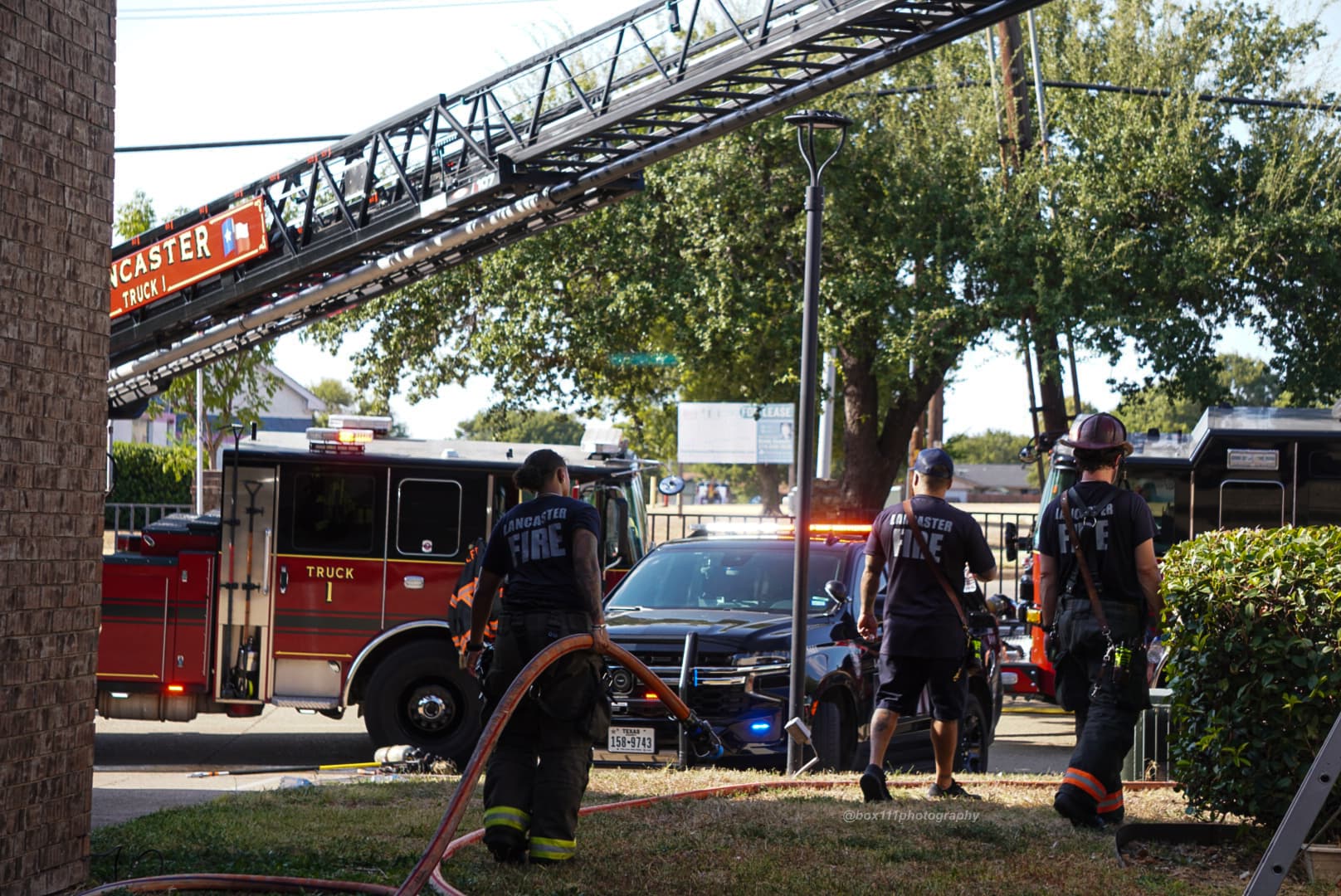 Lancaster Firefighters Battle 2 Alarm Apartment Fire amid 100+ Degree Heat