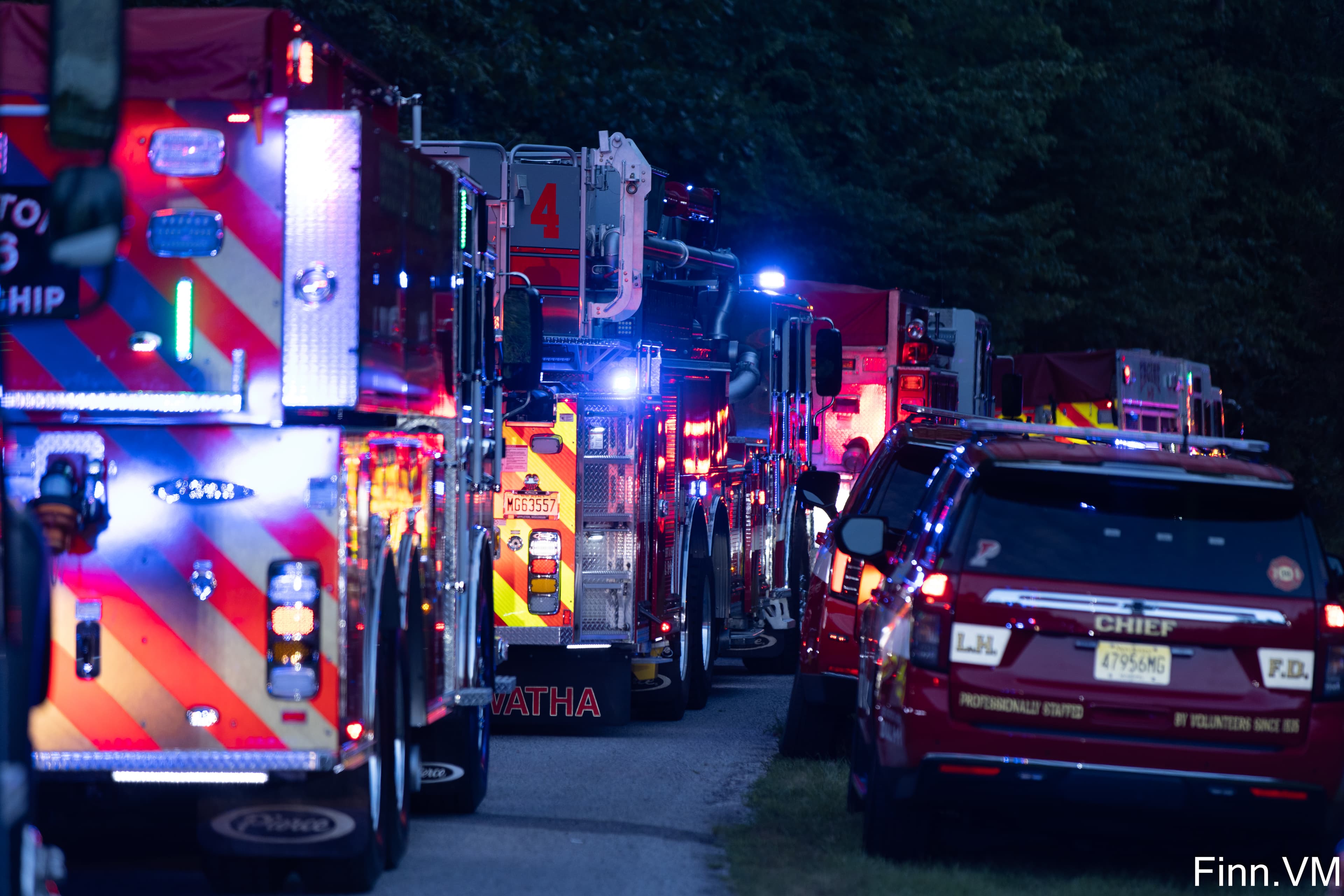 Montville 3rd Alarm House Fire