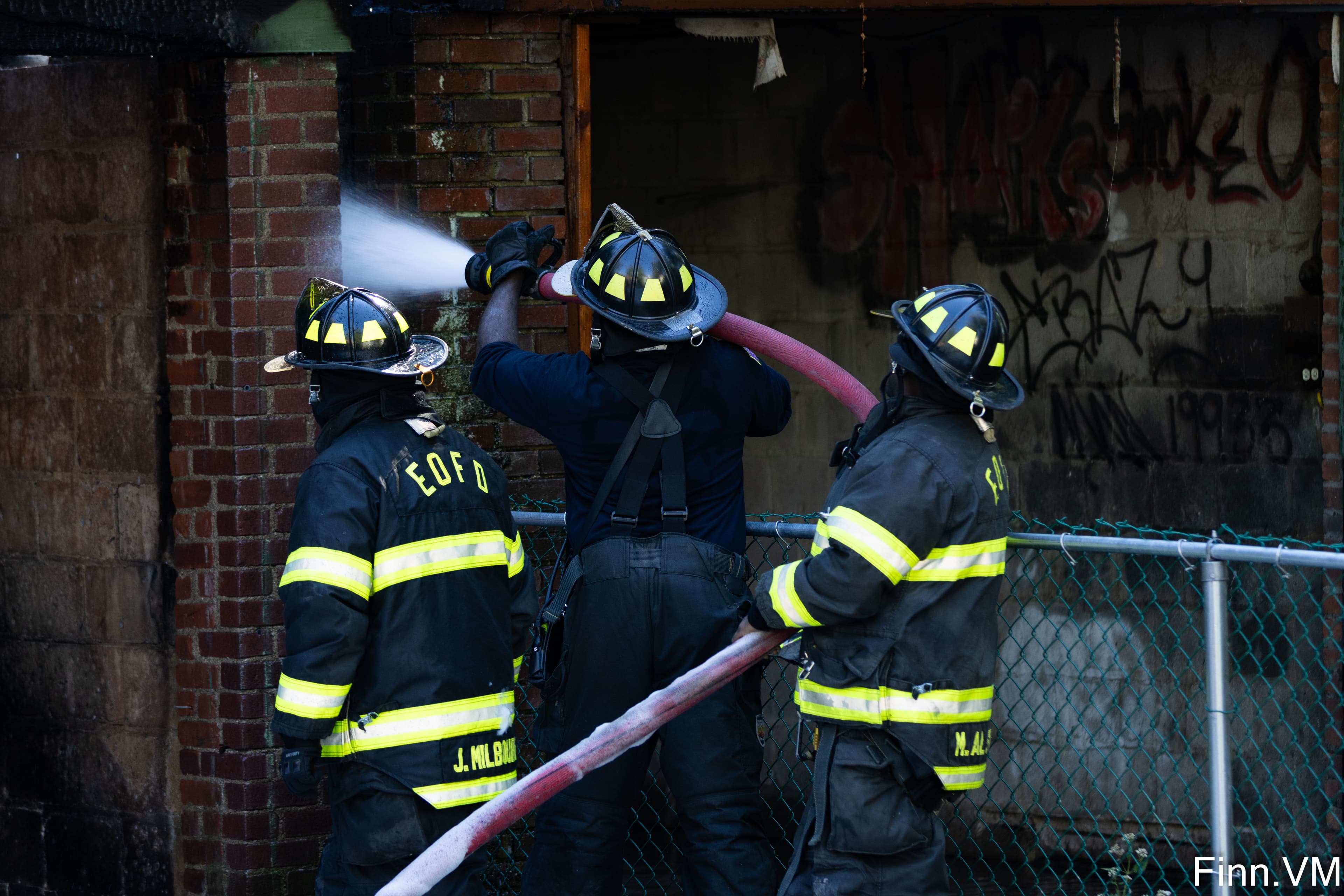 East Orange Garage Fire