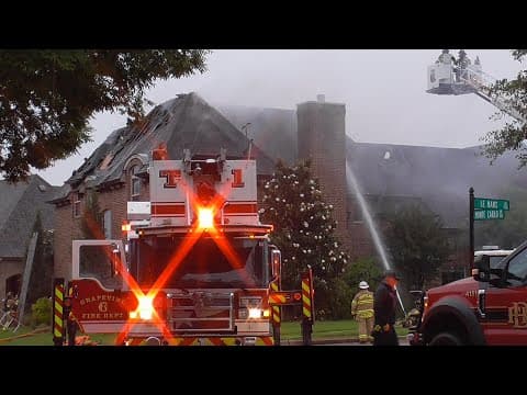 Southlake House Struck By Lightning, Causes Fire in Attic