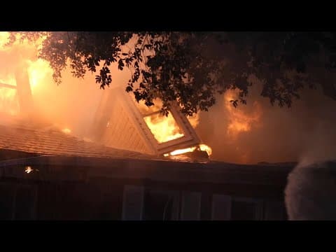 Two-Alarm Fire Destroys North Dallas Home