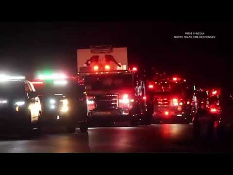 Colleyville Firefighters Battle Second Alarm Fire in Large Home